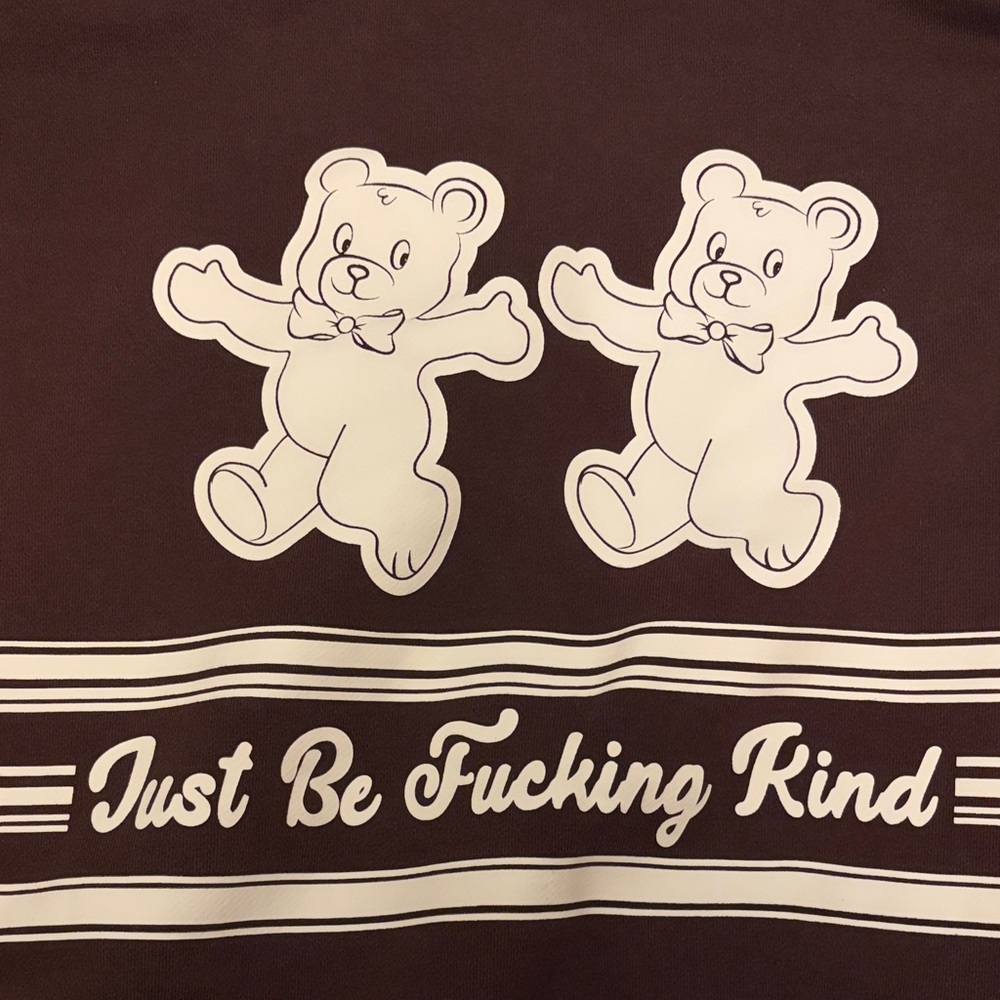 Mayfair Group 
Graphic Sweatshirt with Bear Design - Picture 2 of 6